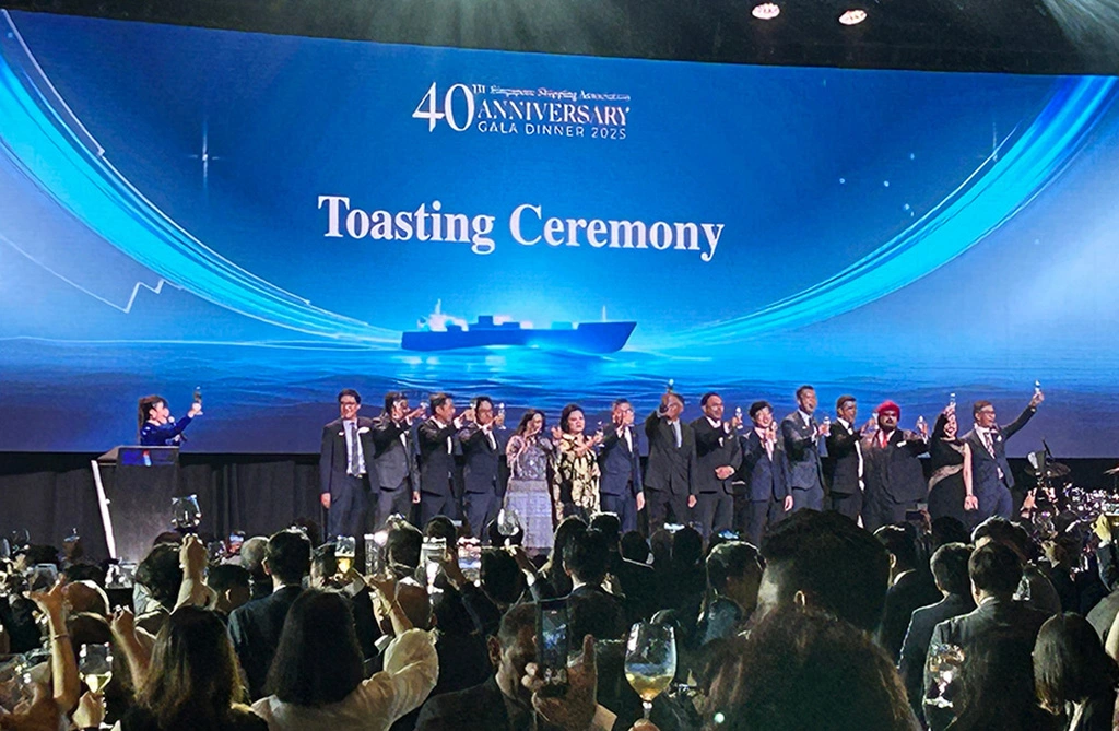 Polish Register of Shipping at the 40th Anniversary Gala of the Singapore Shipping Association